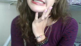 YaGirlDubs cute female fucking herself with phallus