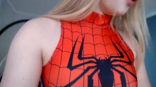 MiaMelon mutual petting on camera