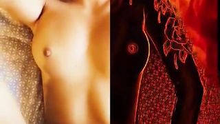 75 posing for the camera exposing her sexy body