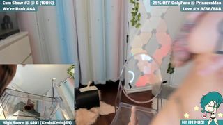 PrincessMao shy babe fucks her cunt with a sex toy