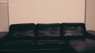 kati3kat a cool lady is dancing a striptease slowly