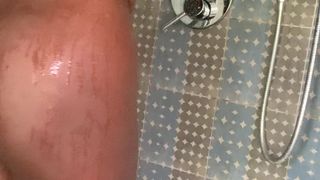 Sexmeat busty babe masturbates shaved cunt