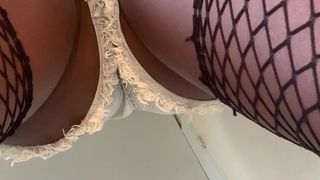 Sexmeat cute blondie exposes big tits