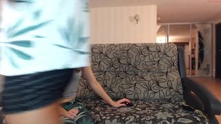 hot__game doll in stockings pulls pussy with fingers