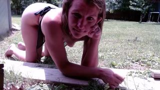 yursecret experienced trash cram hand in both their holes