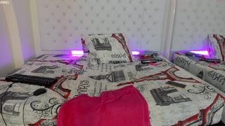 little_estefannia luxurious bitch fucks pussy with phallus