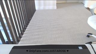 smallcamgirl cute mare posing in lingerie