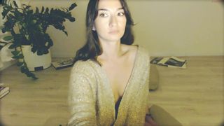 she_drives_me_crazy blonde passion caresses shaved pussy