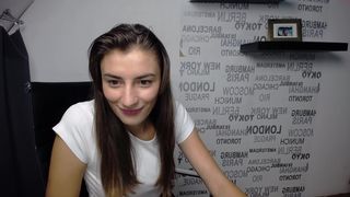 natalielax chaturbate excellent skin in glasses sucks dildo