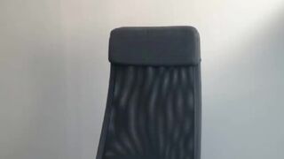 kimidrew chaturbate busty  cam girl  caresses her lips.