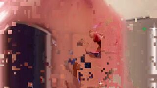 daizha morgann onlyfans slim model strips in the woods