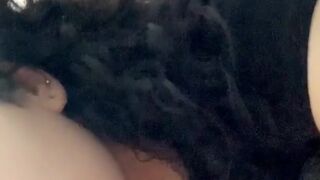 milliquinzel 0107 onlyfans cute brown-haired woman performs double fuck