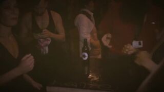 jiz lee onlyfans black-haired beauty communicates in fries