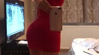 natasha anastasia onlyfans pounding her pussy with a big dildo