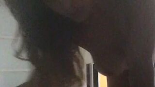 francesca le  onlyfans juicy bitch caresses the clitoris