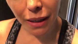 francesca le  onlyfans openwork babe turns with juicy tits