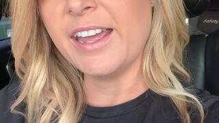 cali hotwife onlyfans busty maiden posing in stockings