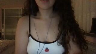 sabrinasilk perfect blonde in stockings pulls cute pussy