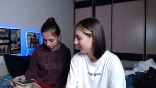 lari dark skinned lady gently jerks her pussy