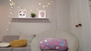 chloe_ebony18 busty young lady erotically posing in a dress