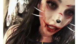 orenda onlyfans adult mare jerks both holes with fingers