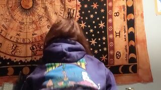 amber addis onlyfans busty hottie caresses shaved pussy