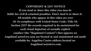 Angelina Castro ManyVids cute girl riding a sex toy