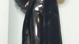 miss nera skye onlyfans courtesan takes off her tights, showing charms