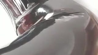 latexx lara onlyfans gorgeous lady in a long dress