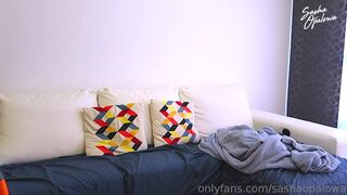 sashaopalowa manyvids onlyfans cute coquette strips in the kitchen