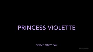 princess violette aka @violette manyvids onlyfans attractive slut caresses shaved cunt