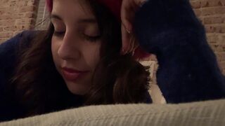 princess violette aka @violette manyvids onlyfans babe masturbates with phallus