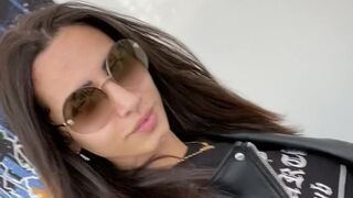 kathts manyvids onlyfans petite brunette babe sucking dildo