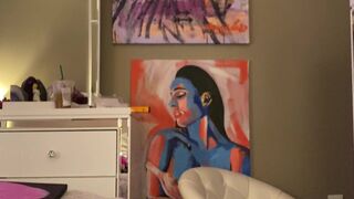 insanelyvain manyvids onlyfans lustful babe pulls on the couch