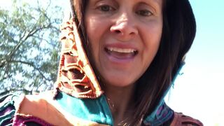 hotwiferio manyvids onlyfans busty young lady removes her panties