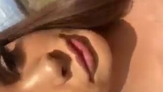 manyvids onlyfans young lady in stockings fucks pussy