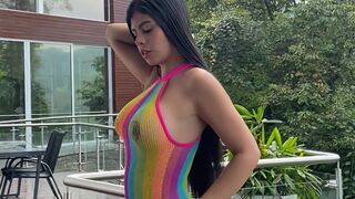 lunacurvz manyvids onlyfans takes off her panties