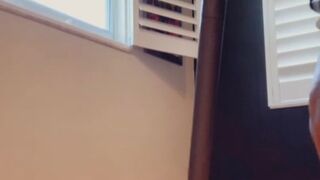 lastarya manyvids onlyfans in a new apartment shows a striptease