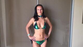 cassieclarke manyvids onlyfans openwork wench in stockings coyly changes poses and strokes shaved pussy