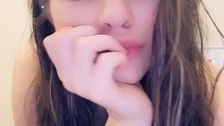 solazola manyvids onlyfans red slut passionately masturbating pussy