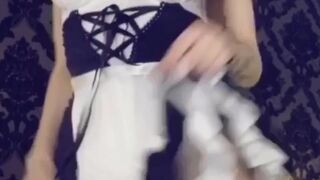 daintywilder manyvids onlyfans slut fucks pussy and cums