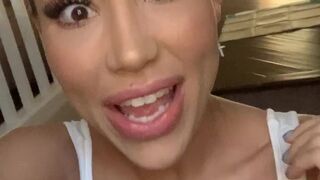 raineyjames manyvids onlyfans bitch jerks off in the office