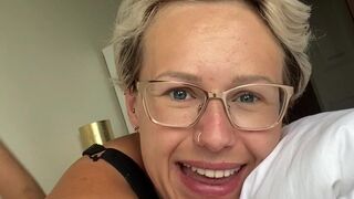 angelwicky manyvids onlyfans cute brunette girl licks dildo