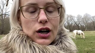 angelwicky manyvids onlyfans sexy blonde gently masturbates cunt