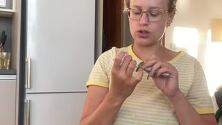 angelwicky manyvids onlyfans the obstinate babe works the body with oil