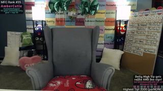 ambercutie ManyVids beautiful female strips and jerks off