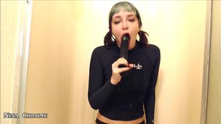 Nina Chrome ManyVids lustful priestess work with  both holes