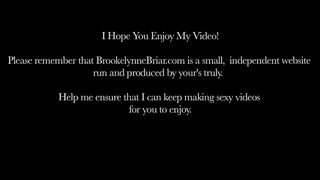 Brookelynne Briars ManyVids hot blonde masturbating with sex toy