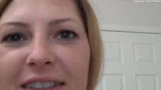 Ashley Mason ManyVids redhead babe caresses natural tits