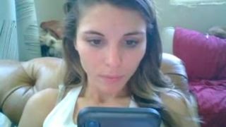 le_lea ManyVids attractive chick diligently licks dildo